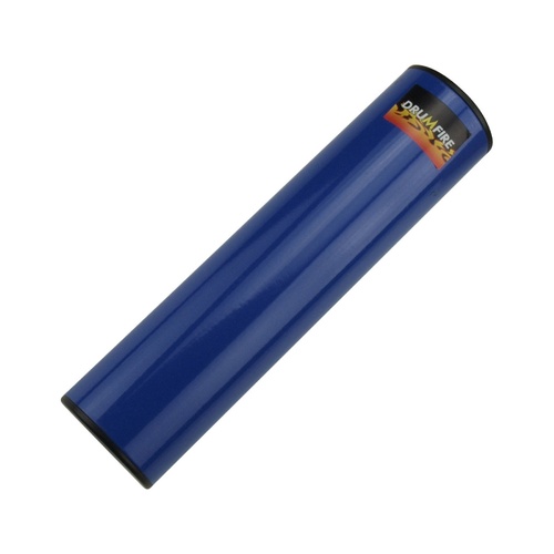 Drumfire 8" Cylindrical Metal Shaker (Blue)