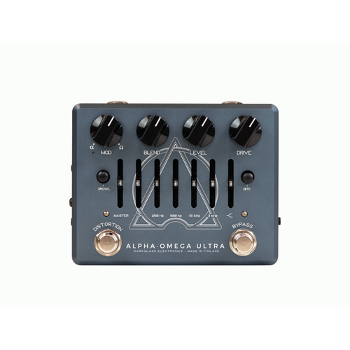 Darkglass Alpha Omega Ultra Bass Preamplifier Pedal with Aux Input