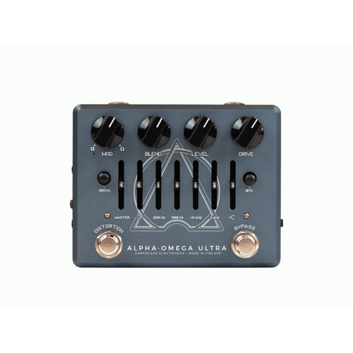 Darkglass Alpha Omega Ultra Bass Preamp Pedal with Aux Input