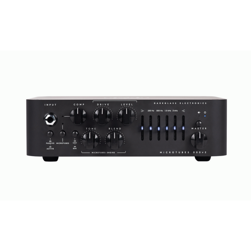 Darkglass M500V2 500 Watt Bass Amplifier Head with Cab Sim and One-Knob Compressor