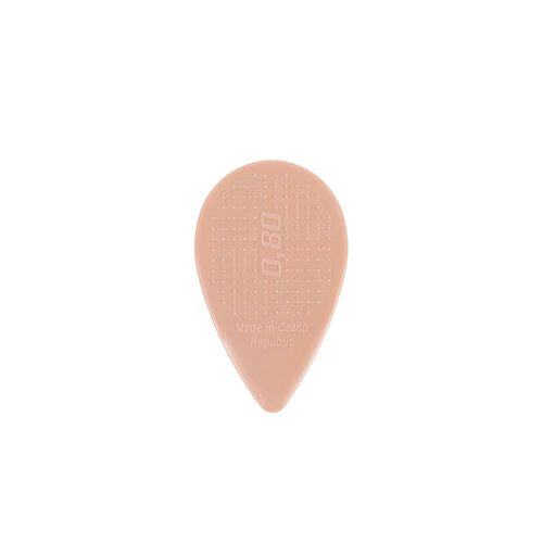 Janicek D-Grip Balkan Nylon Pick in Cream (0.80mm)