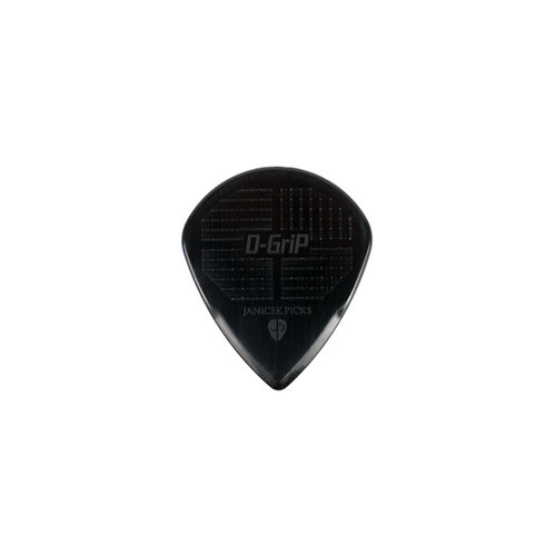 Janicek D-Grip Jazz-C Series Black Guitar Picks 1.40mm - 36 Pack