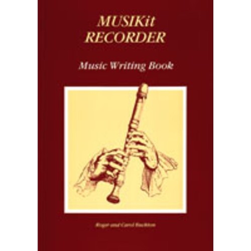 Musikit Recorder Writing Book Lev 1 Book
