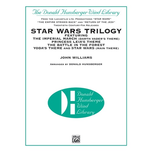 Star Wars Trilogy Concert Band Sheet Music Grade 5.5