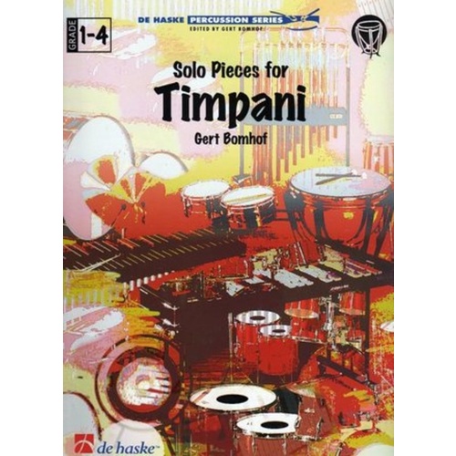 Bomhof - Solo Pieces For Timpani Book