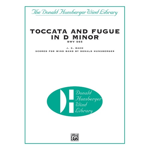 Toccata and Fugue in D Minor BWV 565 Concert Band Sheet Music Grade 6