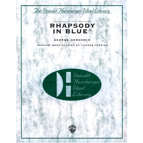 Rhapsody In Blue Concert Band Gr 4.5 Conductor Score