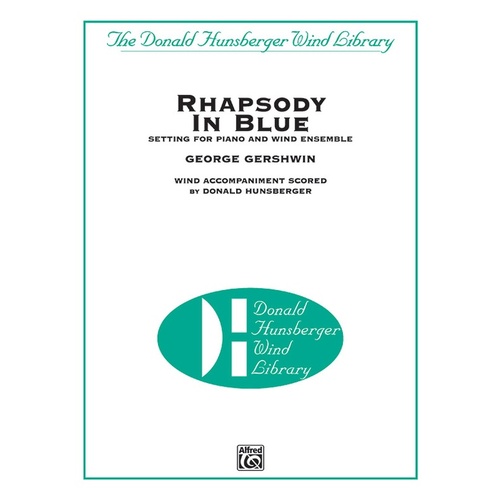 Rhapsody In Blue Setting Piano/Wind Ens Concert Band Gr 5