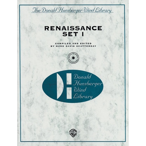 Renaissance Set No 1 Concert Band Gr 3.5 Conductor Score
