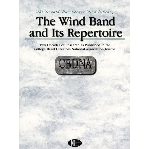 Wind Band And Its Repertoire Concert Band and Journal Book