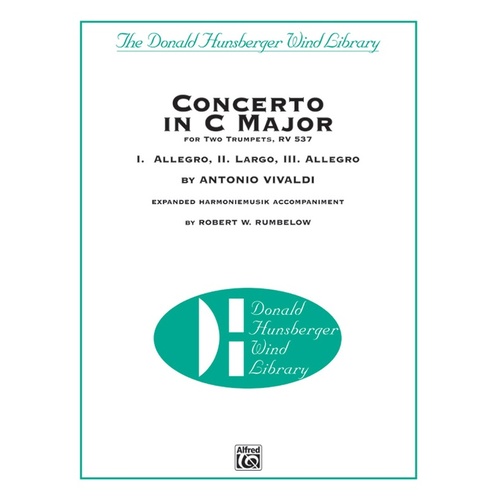 Concerto In C For 2 Trumpets Concert Band