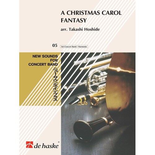 Christmas Carol Fantasy Concert Band (Music Score/Parts) Book