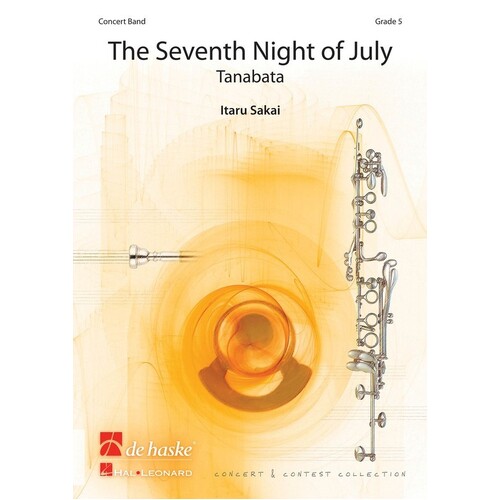 Seventh Night Of July Concert Band 5 Score/Parts
