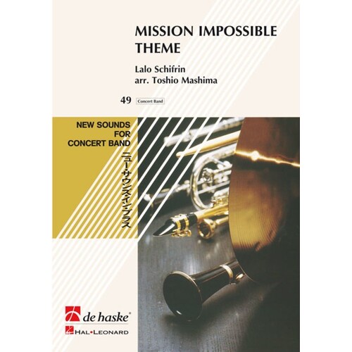 Mission Impossible Theme Concert Band 5 Score/Parts