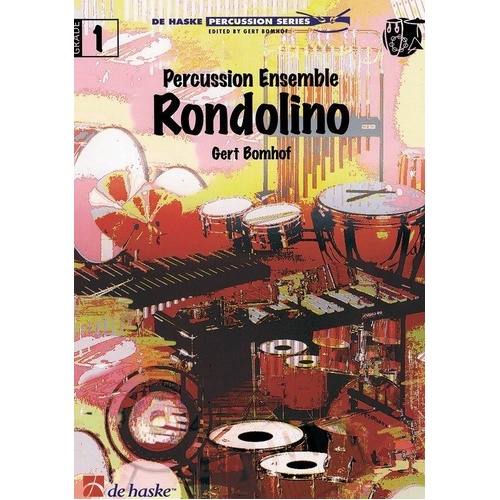 Rondolino Percussion Ensemble by Gert Bomhof - Percussion Quintet, De Haske Publications