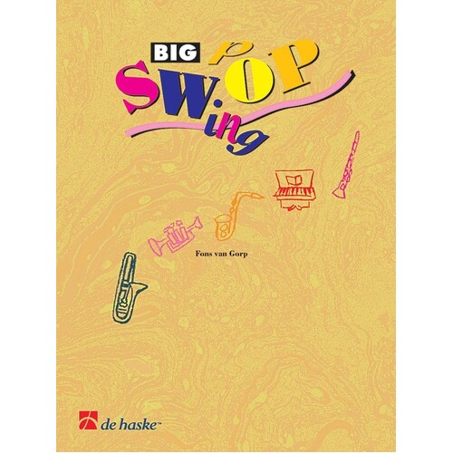 Big Swop Swing Pop Clarinet/Tenor Sax Softcover Book/CD