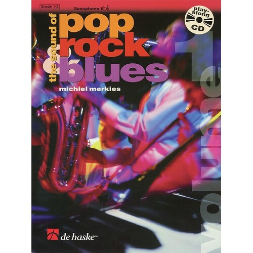 Sound Of Pop Rock And Blues E Flat Sax Softcover Book/CD