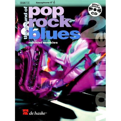 Sound Of Pop Rock And Blues 2 Alto Sax Softcover Book/CD