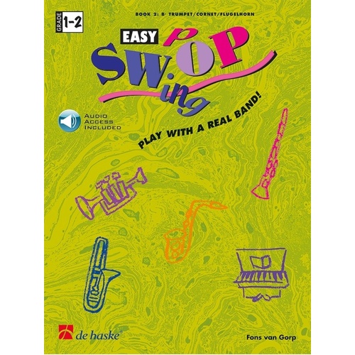 Easy Swop Trumpet Cornet Or Flugelhorn Bk/Ola Sftcvr/Online Audio (Bb Cornet|Flugelhorn|Trumpet)