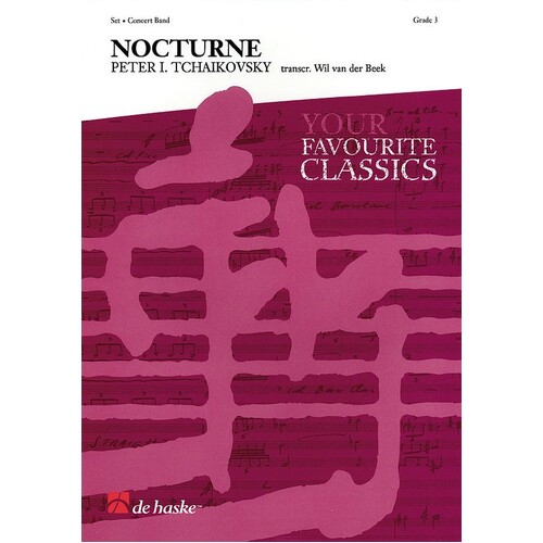 Nocturne Concert Band 3 Score/Parts