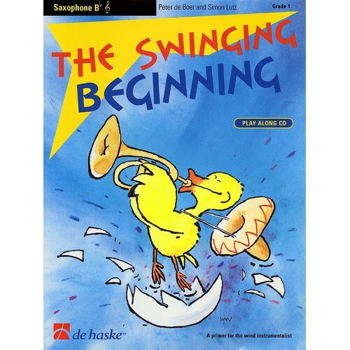 Swinging Beginning Ten/Sop Sax Softcover Book/CD