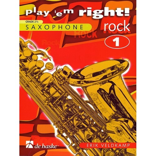 Play Em Right Rock Book 1 Sax Book (Softcover Book)