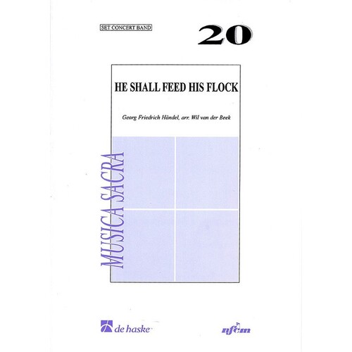 He Shall Feed His Flock Concert Band 2 Score/Parts