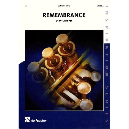 Remembrance Swerts Concert Band 4  Score/Parts