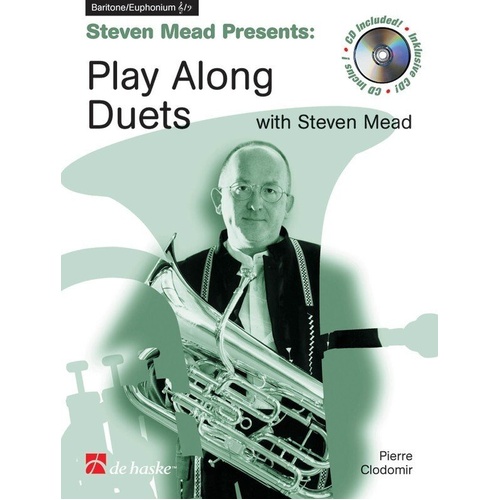 Play Along Duets for Baritone Euphonium by Steven Mead, 56 Pages, De Haske Publications