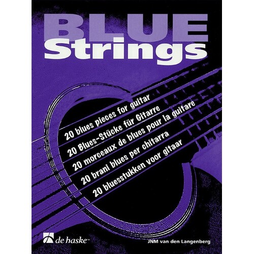 Blue Strings 20 Blues Pieces For Guitar (Softcover Book)