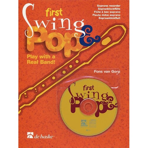 First Swing And Pop Sop Recorder Softcover Book/CD