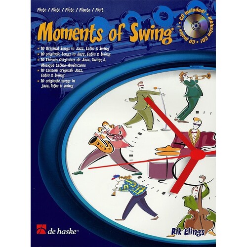 Moments Of Swing Flute Softcover Book/CD