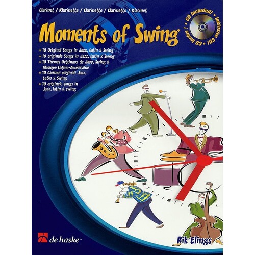 Moments Of Swing Clarinet Softcover Book/CD
