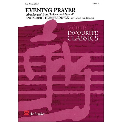 Evening Prayer Trans Beringen Concert Band 2 Score/Parts