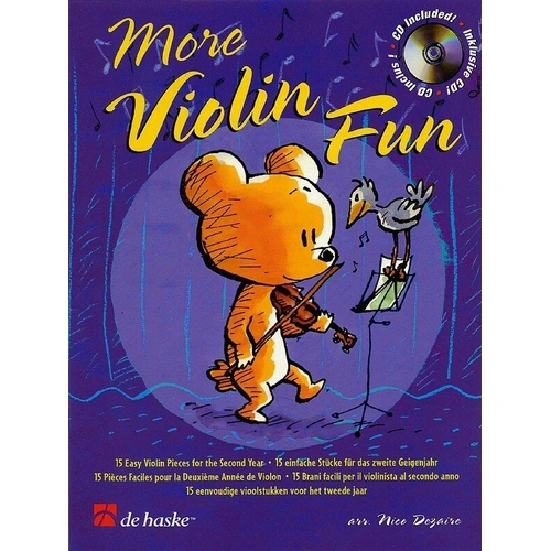 More Violin Fun Book/CD for Second-Year Violinists