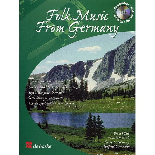 Folk Music From Germany Book/CD Cla
