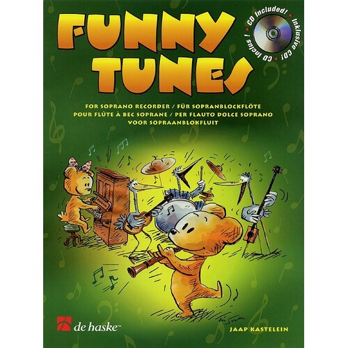 Funny Tunes Sop Rec Book/CD