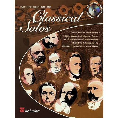 Classical Solos Flute Softcover Book/CD