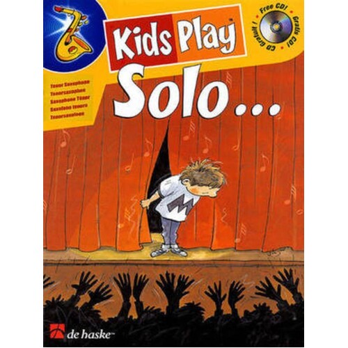 Kids Play Solo Tenor Sax Softcover Book/CD