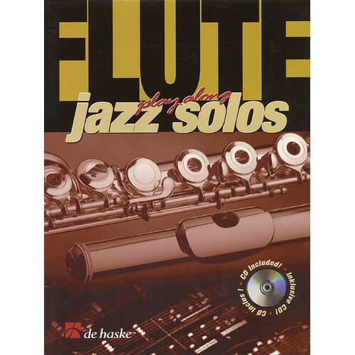 Play Along Jazz Solos Flute Softcover Book/CD