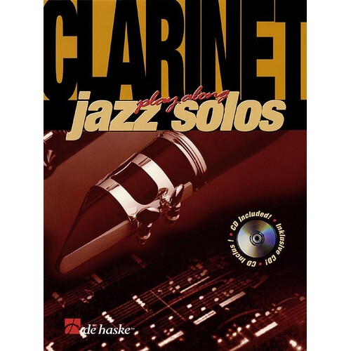 Clarinet Play Along Jazz Solos Softcover Book/CD