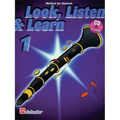 Look Listen And Learn Part 1 Clarinet Softcover Book/CD
