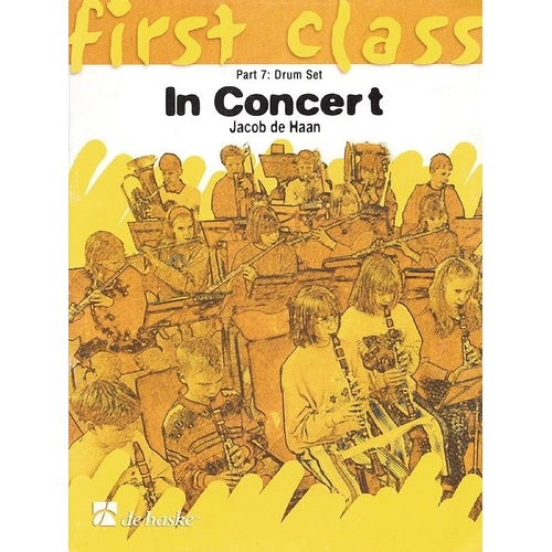 First Class In Concert - C Part 3 for Flute by Jacob de Haan, De Haske Publications, 16 Pages, De Haske Concert Band Series