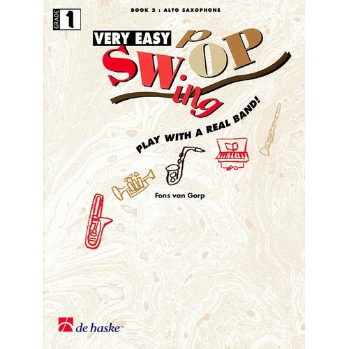 Very Easy Swing Pop Alto Sax Softcover Book/CD