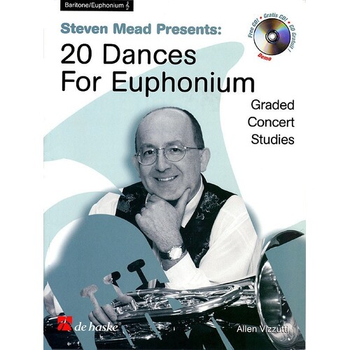 20 Dances For Euphonium Tc Softcover Book/CD