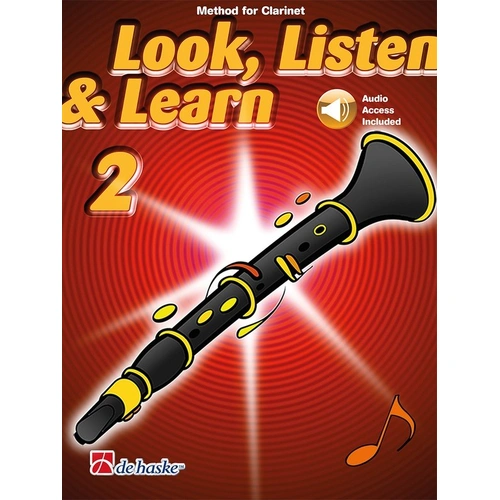 Look, Listen & Learn 2 Clarinet Book with Online Audio Access