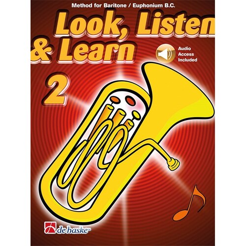 Look Listen & Learn Bk 2 Baritone/Euphonium Bc Bk/Ola Sftcvr/Online Audio (Baritone|Euphonium)