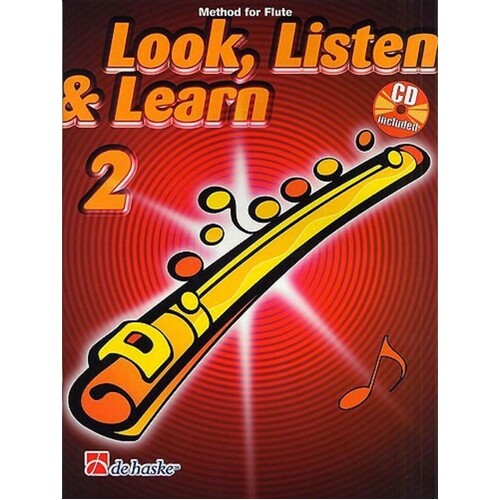 Look Listen And Learn Flute Book 2 (Softcover Book/CD)
