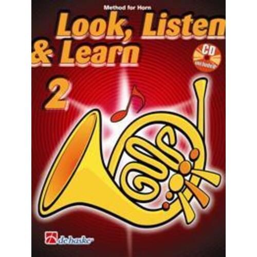 Look Listen And Learn Part 2 Horn Softcover Book/CD