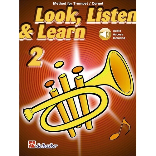 Look, Listen & Learn 2 Trumpet Book by Jaap Kastelein and Michiel Oldenkamp
